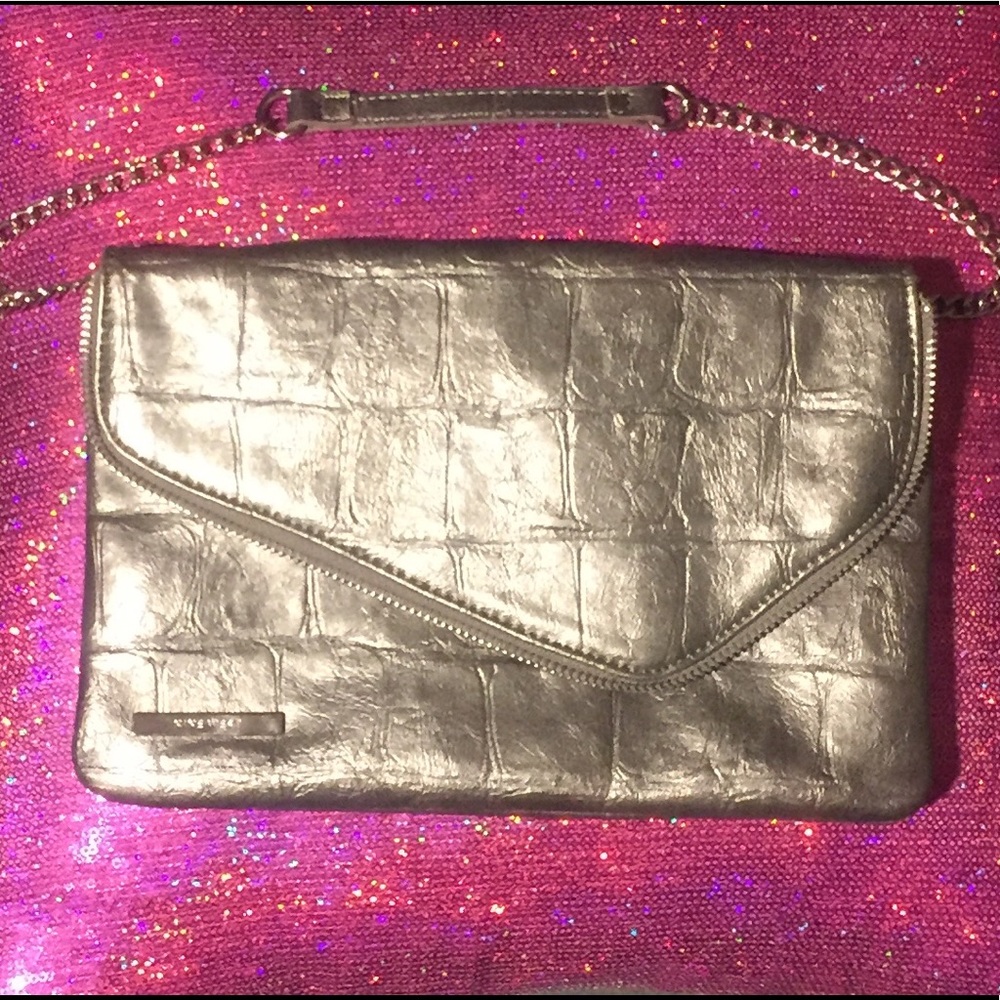 🖤Nine West silver/gray small shoulder purse